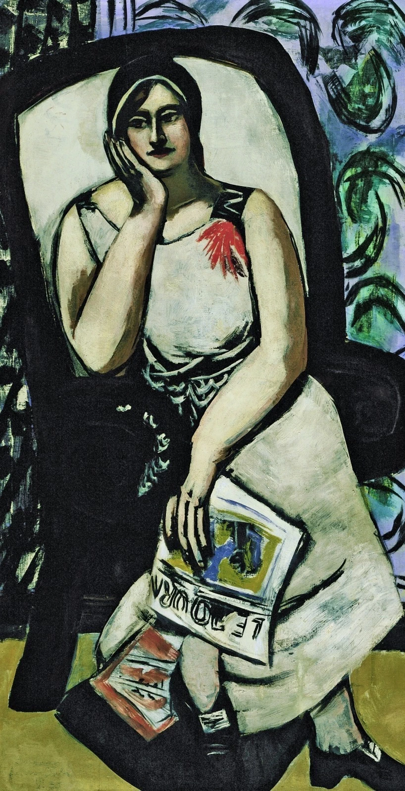 Ritratto di Minna Beckmann - Tube, 1930, Staatliche Museen zu Berlin